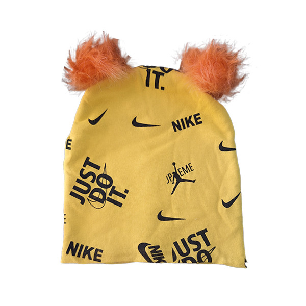 کلاه بچگانه مدل JUST DO IT | رنگ زرد