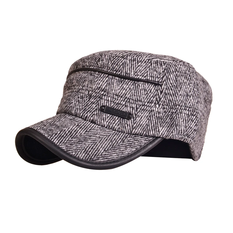 کلاه کپ پشمی زمستانی مدل شیونلای کد 405