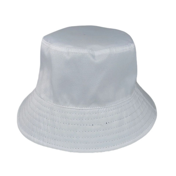 کلاه باکت دو رو کتان سفید و مشکی