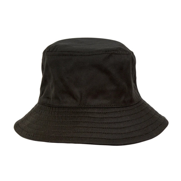 کلاه باکت دو رو کتان سفید و مشکی