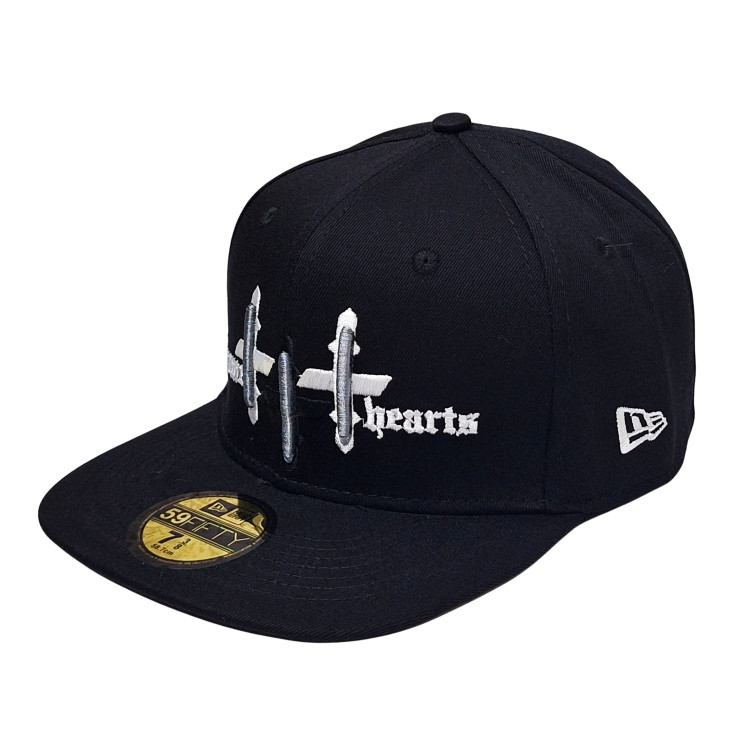 کلاه کپ بک فیت مدل Chrome Hearts | دارای نقاب صاف و گلدوزی شده