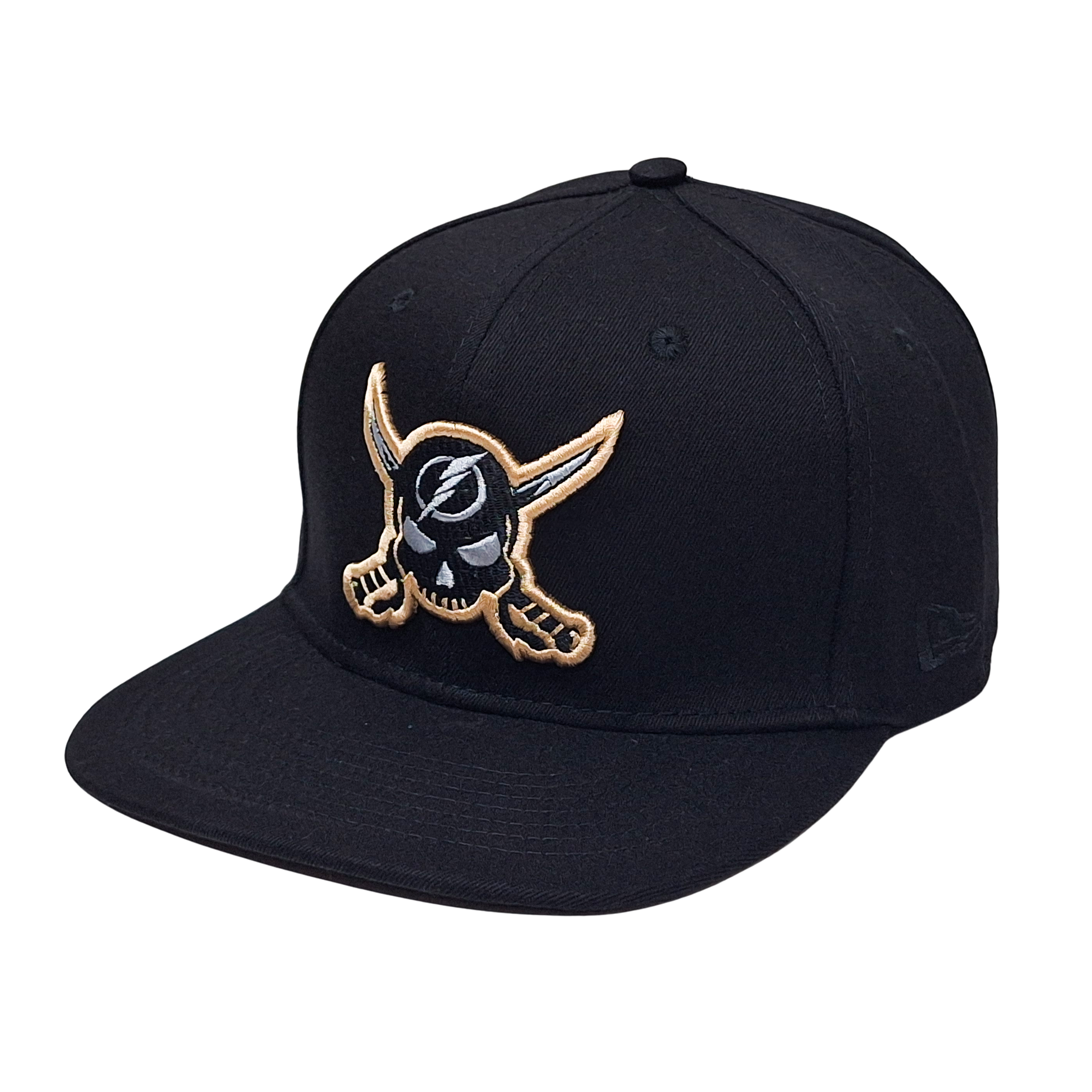کلاه کپ بک فیت مدل Horned Skull | دارای نقاب صاف و گلدوزی شده