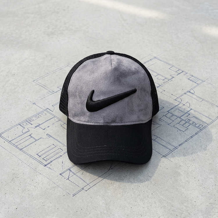 کلاه کپ مخملی پشت توری برند NIKE | روزمره و اسپورت 483