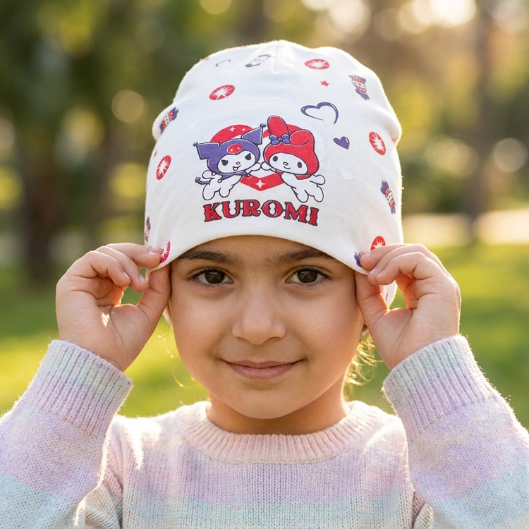 کلاه بچگانه مدل kuromi کد 503